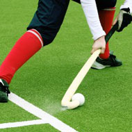 Synthetic grass for hockey